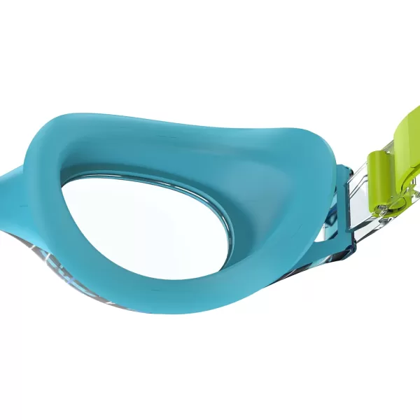 Speedo Kids Swim Goggles Hydrospex Ages 614Bachelor Button SharksClear