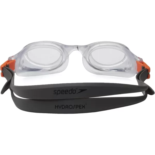 Speedo Kids Swim Goggles Hydrospex Ages 614Silver Ice