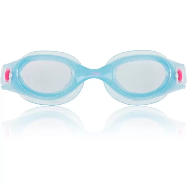 Speedo Kids Swim Goggles Hydrospex Bungee Junior Ages 614Aqua SplashClear