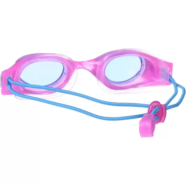 Speedo Kids Swim Goggles Hydrospex Bungee Junior Ages 614FuchsiaCobalt