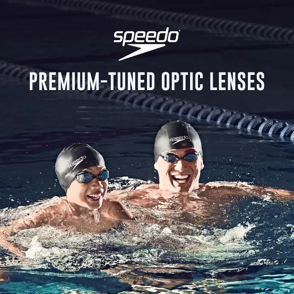 Speedo Kids Swim Goggles Junior Hyper Flyer Ages 614Silver Mirrored