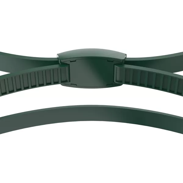 Speedo Kids Swim Goggles Junior Hyper Flyer Ages 614Tlat Dark Green SteelIrismirror