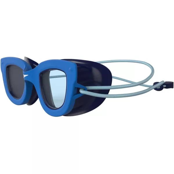 Speedo Kids Swim Goggles Sunny G Ages 38Bright BlueCeleste