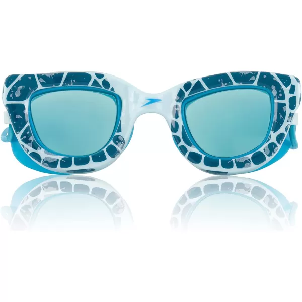 Speedo Kids Swim Goggles Sunny G Ages 38Enamel BlueJade