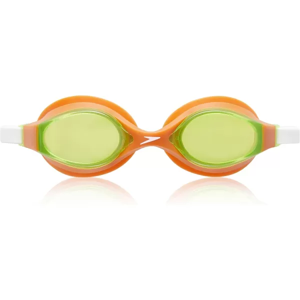 Speedo Kids Swim Goggles Super Flyer Ages 38Speedo OrangeLime