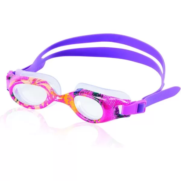 Speedo Kids Swim Goggles Hydrospex Ages 614Pink