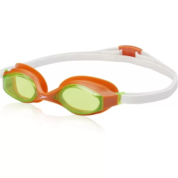 Speedo Kids Swim Goggles Super Flyer Ages 38Speedo OrangeLime