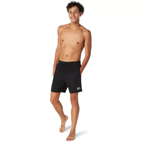 imageSpeedo Mens Swim Trunk Mid Length Redondo Solid2023 Anthracite