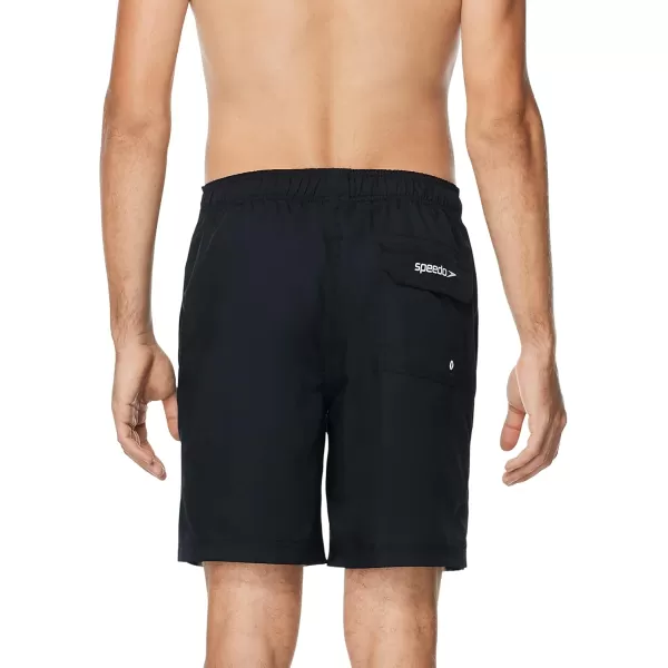 imageSpeedo Mens Swim Trunk Mid Length Redondo SolidAnthracite