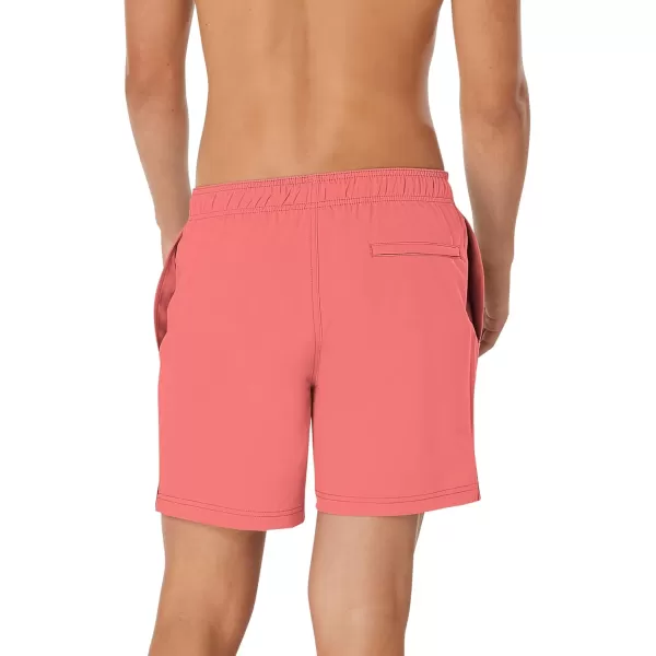 imageSpeedo Mens Swim Trunk Mid Length Redondo SolidCupid Coral