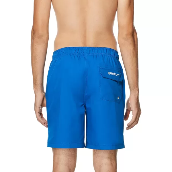 imageSpeedo Mens Swim Trunk Mid Length Redondo SolidTurkish Sea
