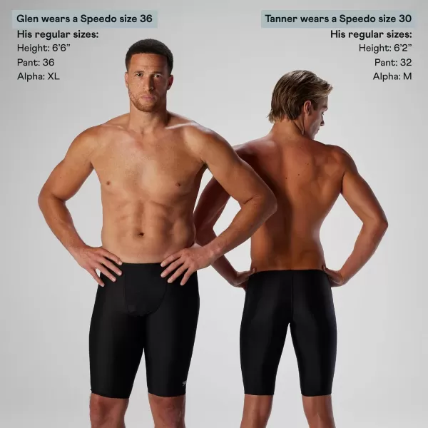 imageSpeedo Mens Swimsuit Jammer Prolt SolidEco Speedo Black