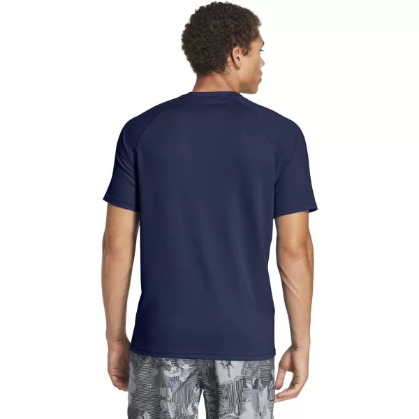 imageSpeedo Mens UV Swim Shirt Short Sleeve Loose Fit Easy TeePeacoat