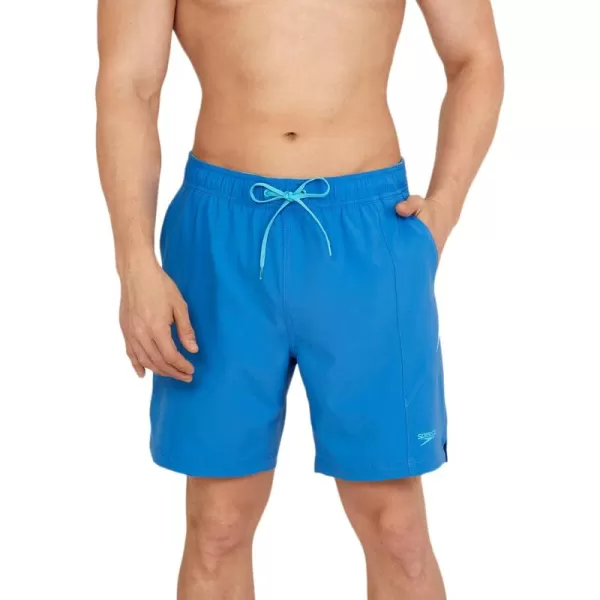 imageSpeedo Mens Swim Trunk Mid Length Redondo SolidBoom Palace Blue