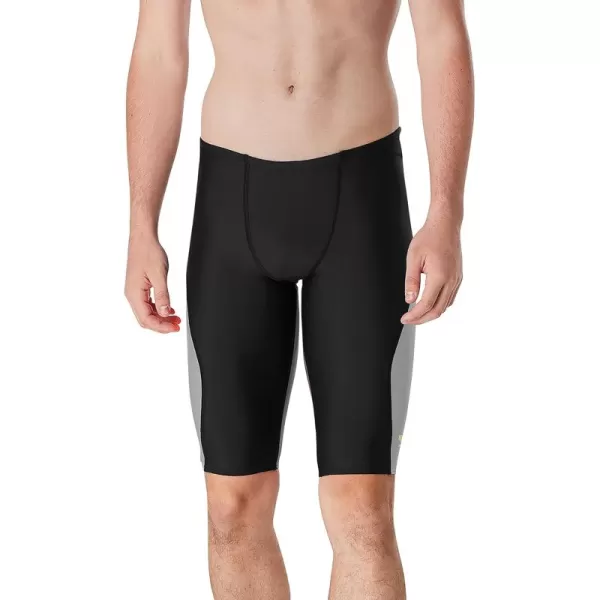 imageSpeedo Mens Swimsuit Jammer Prolt SolidBlock Team Black