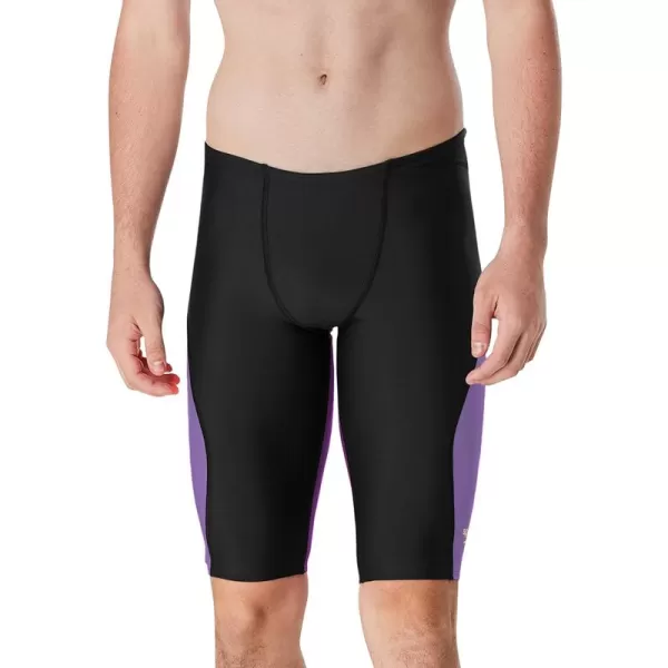 imageSpeedo Mens Swimsuit Jammer Prolt SolidBlock Team Purple