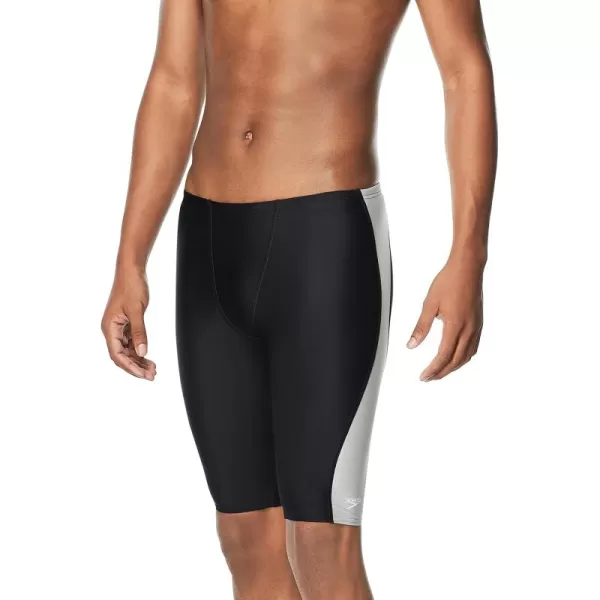imageSpeedo Mens Swimsuit Jammer Prolt SolidEco Splice Anthracite Black