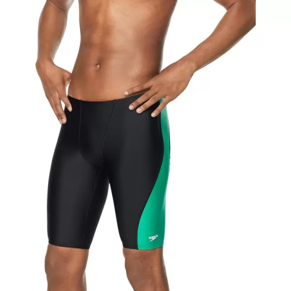 imageSpeedo Mens Swimsuit Jammer Prolt SolidEco Splice Speedo Green