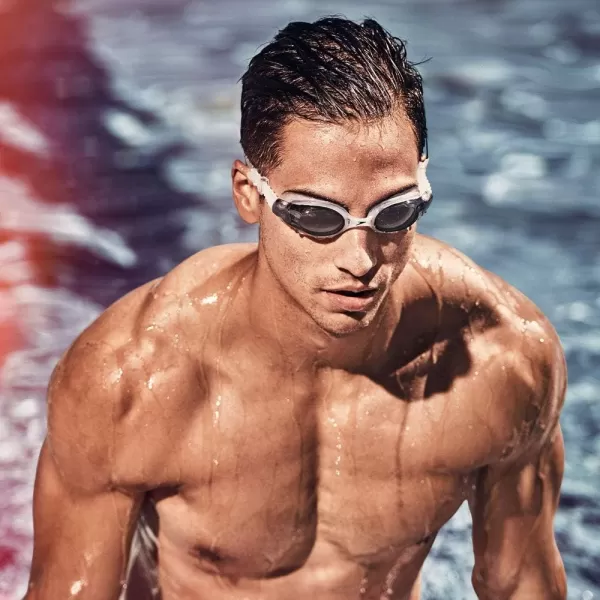 imageSpeedo Unisex Adult Swim Goggles HydrosityWhite Cloud