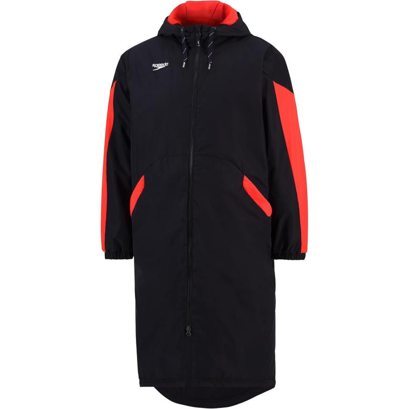 imageSpeedo Unisex Adult Parka Jacket Fleece Lined Team ColorsEdge Speedo Red