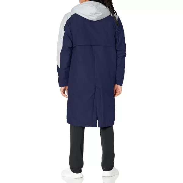 imageSpeedo Unisex Adult Parka Jacket Fleece Lined Team ColorsNavyGrey