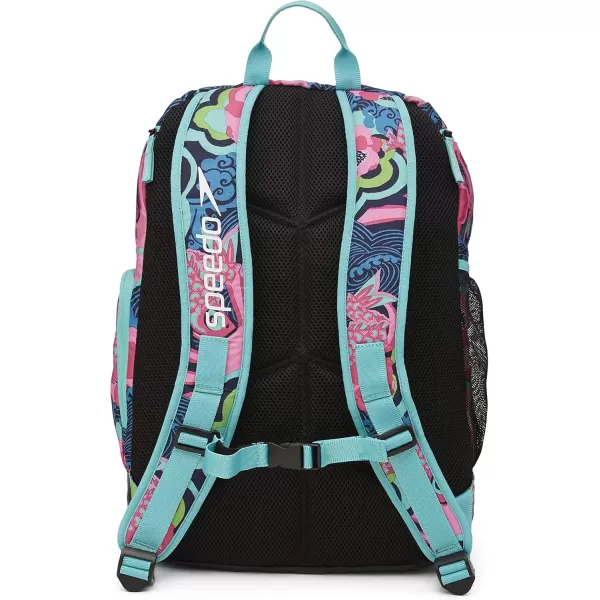 imageSpeedo Unisex Large Teamster 20 Backpack 35Liter  Speedo BlackBluePink 20