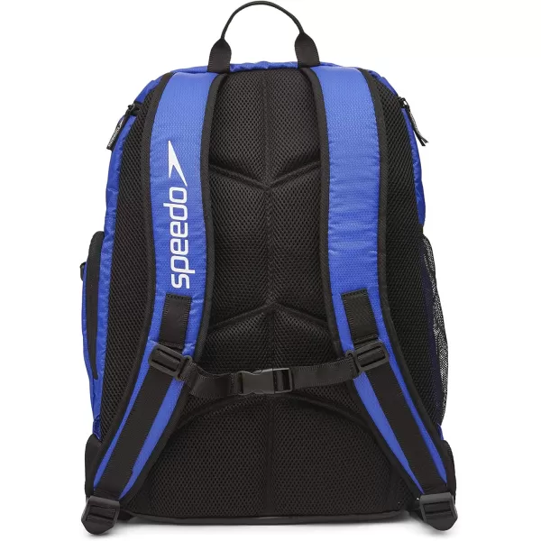 imageSpeedo Unisex Large Teamster 20 Backpack 35Liter  Speedo BlackSpeedo Blue 20