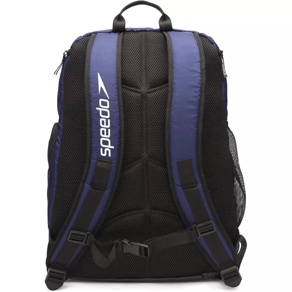 imageSpeedo Unisex Large Teamster 20 Backpack 35Liter  Speedo BlackSpeedo Navy 20