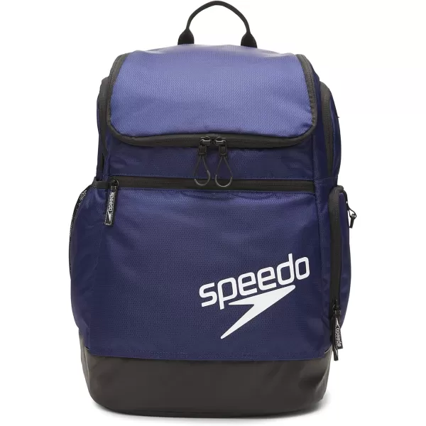 imageSpeedo Unisex Large Teamster 20 Backpack 35Liter  Speedo BlackSpeedo Navy 20