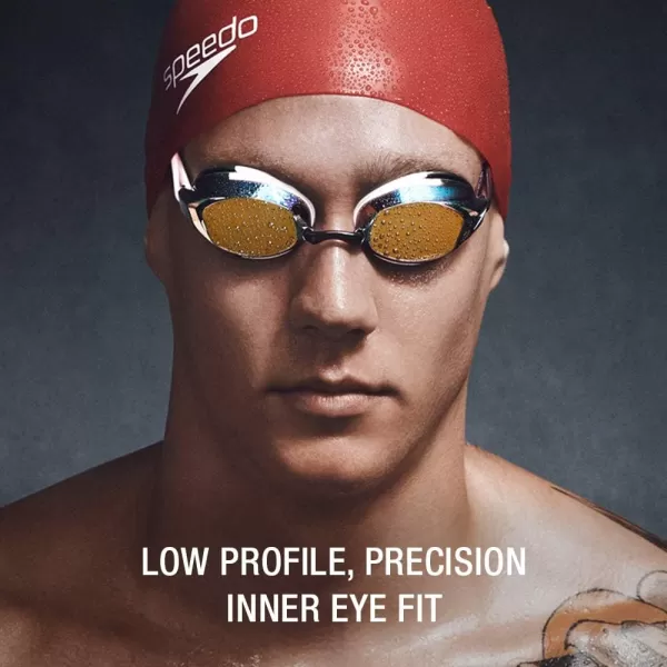 imageSpeedo UnisexAdult Swim Goggles Vanquisher Extended View