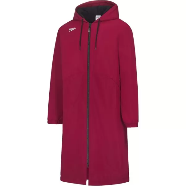 imageSpeedo Unisex Adult Parka Jacket Fleece Lined Team Colors20 Team Maroon