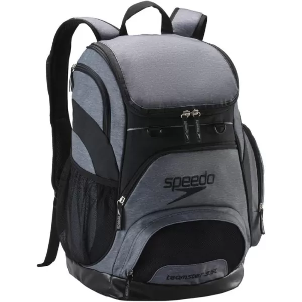 imageSpeedo Unisex Large Teamster 20 Backpack 35Liter  Speedo BlackHeatherBlack