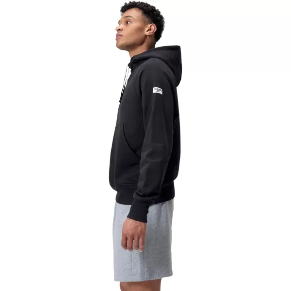 imageSpeedo Mens Sweatshirt Hoodie Pull Over Basic2024 Team Black