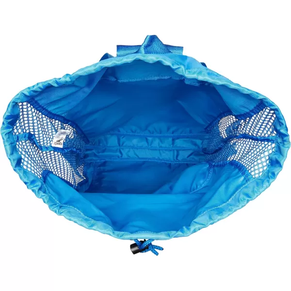 imageSpeedo UnisexAdult Drawstring Deluxe Ventilator Mesh Equipment BagImperial Blue