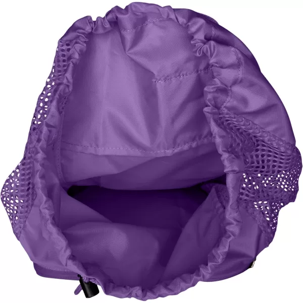 imageSpeedo UnisexAdult Drawstring Deluxe Ventilator Mesh Equipment BagPrism Violet