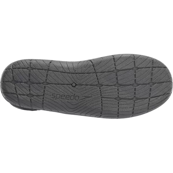 imageSpeedo UnisexChild Water Shoe Tidal Cruiser Toddler Unisex Babyblackdark gull grey45 Toddler Unisex Baby US