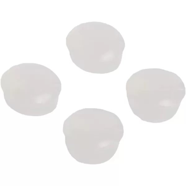 imageSpeedo Unisex Swim Training Silicone Ear Plugs  White 2 Pair Pack of 1White