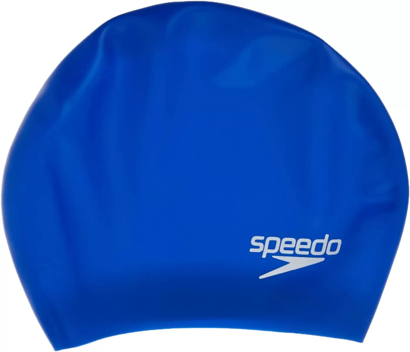 imageSpeedo Silicone Long Hair Swim CapBlue