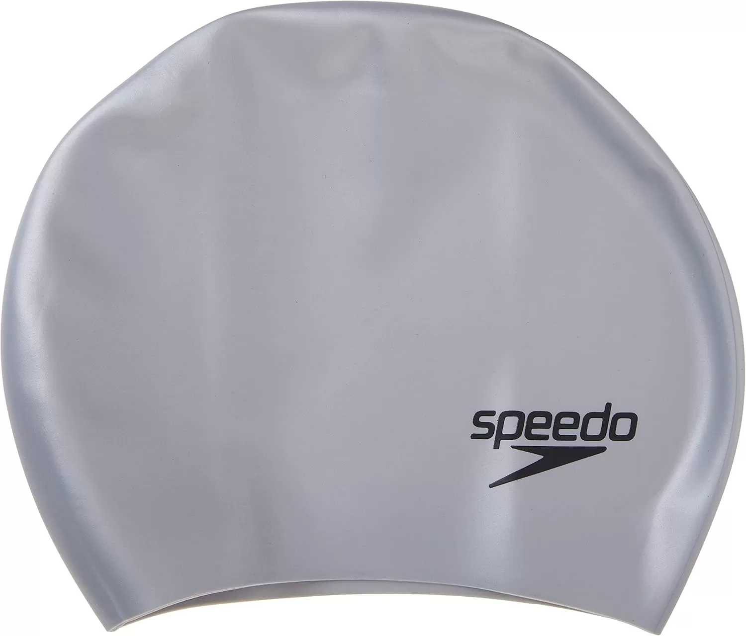 imageSpeedo Silicone Long Hair Swim CapSilver