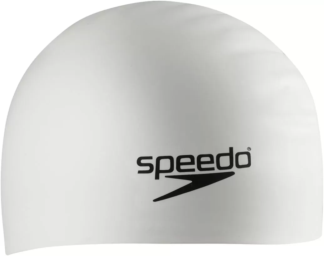 imageSpeedo Silicone Long Hair Swim CapWhite
