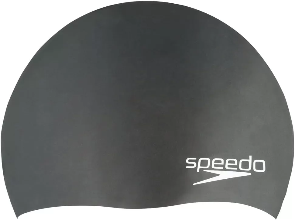 imageSpeedo UnisexChild Swim Cap Silicone Elastomeric JuniorSpeedo Black