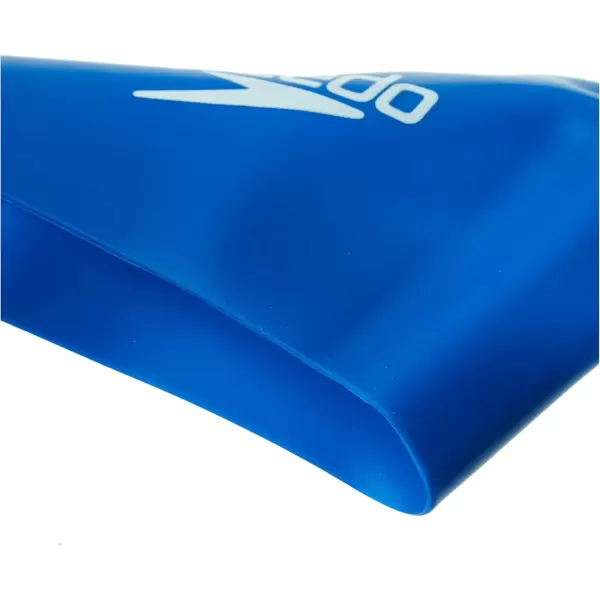 imageSpeedo Silicone Long Hair Swim CapBlue