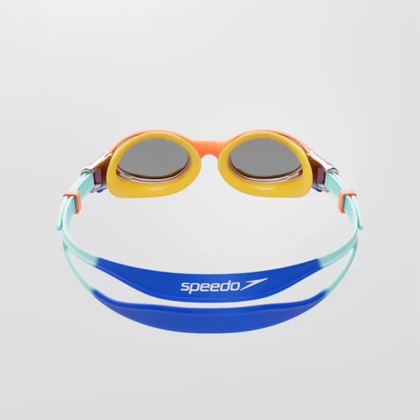 imageSpeedo 800336415944ONESZ Biofuse 20 Mirror Junior Cobalt PopMarine BlueVolcanic OrangeChrome ONESZ