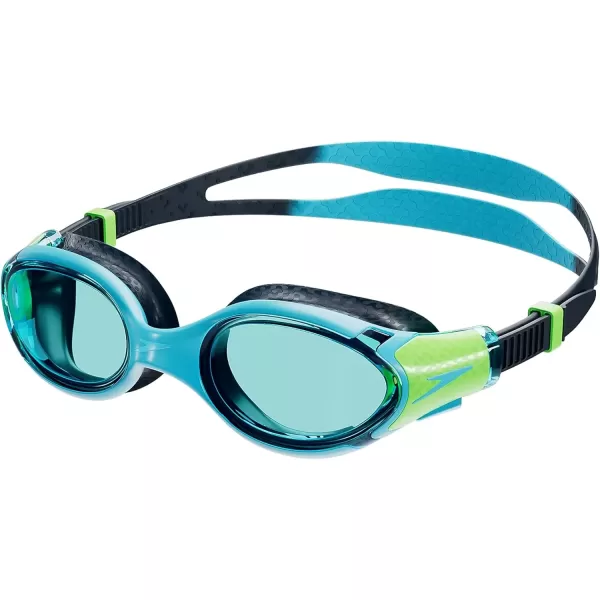 imageSpeedo UnisexJunior Biofuse 20 JuniorHypersonic BlueTrue NavyLumo GreenBlue