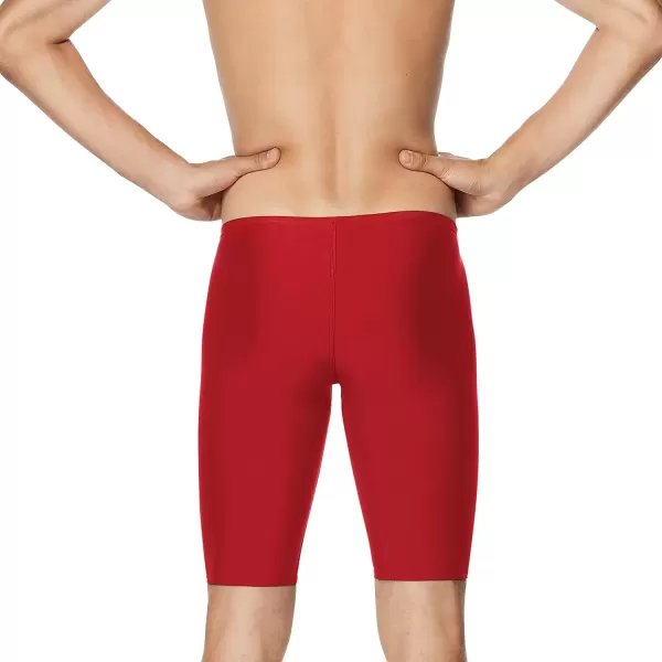 imageSpeedo Mens Swimsuit Jammer ProLT SolidHigh Risk Red