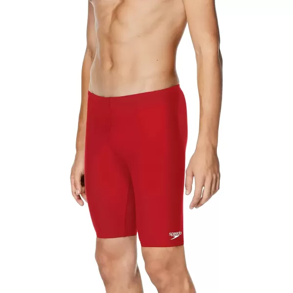 imageSpeedo Mens Swimsuit Jammer ProLT SolidHigh Risk Red
