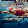 imageSpeedo Big Girls Revolve Splice Energy Back SwimsuitSpeedo Maroon