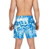 imageSpeedo Mens Standard Swim Trunk Short Length Redondo Comfort Liner Print Tides Palace Blue Large