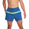 imageSpeedo Mens Swim Trunk Short Length Redondo StripedArctic Glass