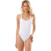 imageSpeedo Womens Sarina Onepiece Swimsuit White MediumWhite